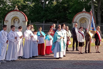 Modlitewna sztafeta w Dąbrowie Tarnowskiej