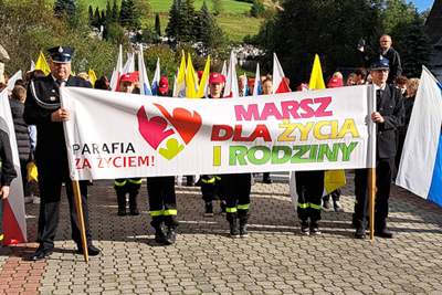 Marsz dla Życia i Rodziny w Krużlowej